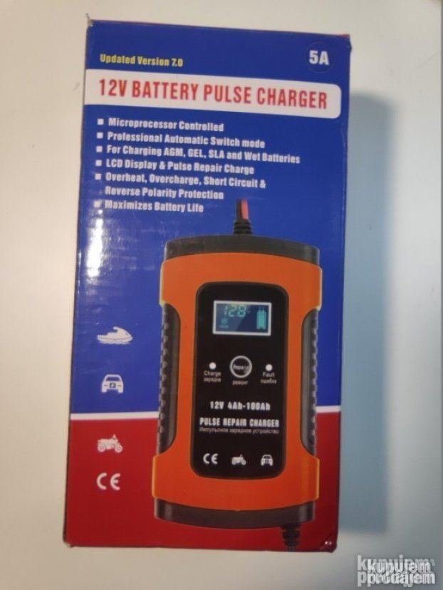 Punjac za automobilske baterije 12V5Amp PUNJAC PUNJAC - Slika 6