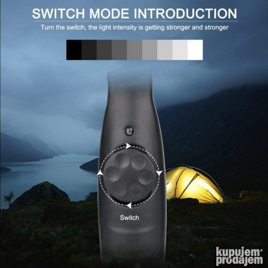 Punjiva LED Lampa sa Magnetom za Mehanicare Novo - Slika 3