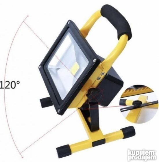 Punjivi prenosni Reflektor 30W - Slika 3