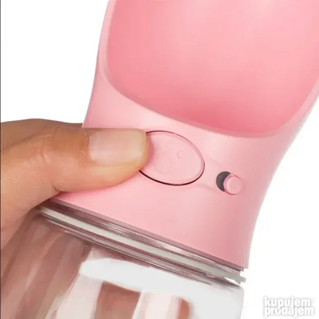 Putna flasa za vodu za pse 350 ml - Slika 7