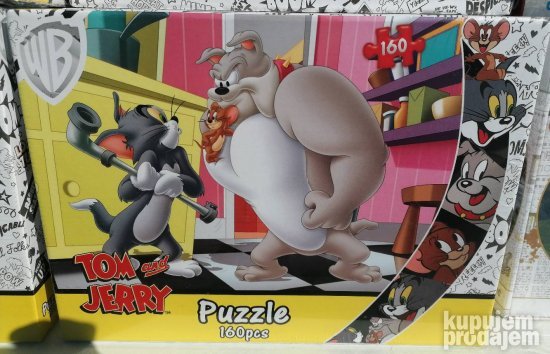 Puzzle 160 delova Tom i Jerry