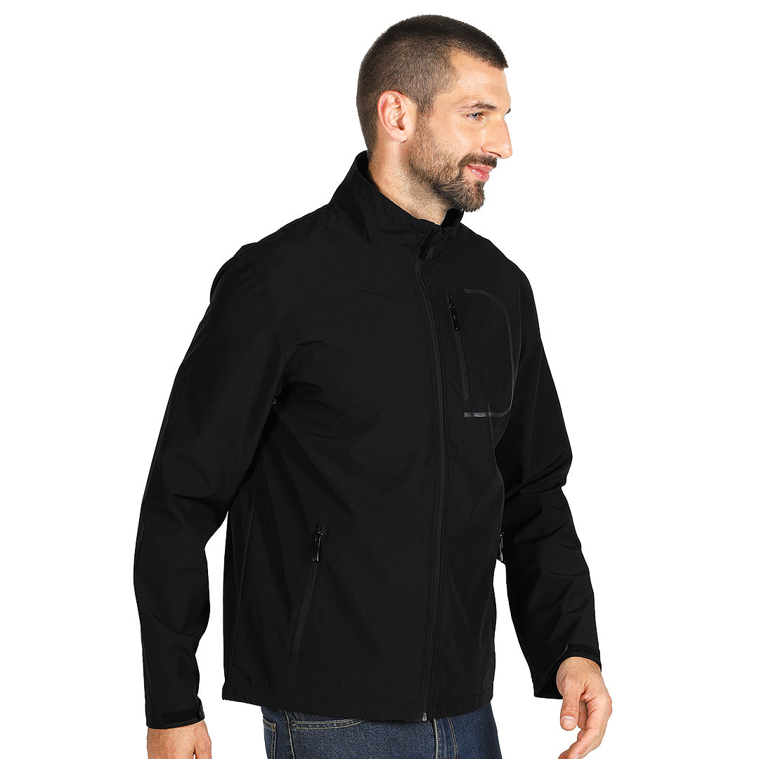 RALLY softshell jakna crna