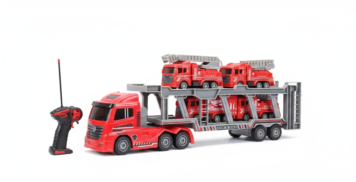 RC Kamion Vatrogasac Transporter sa Daljinskim Upravljanjem - Slika 3