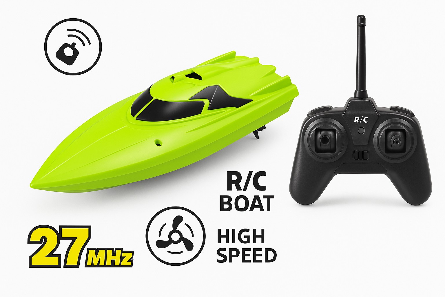 RC camac na daljinsko upravljanje Brzinski camac 27MHz