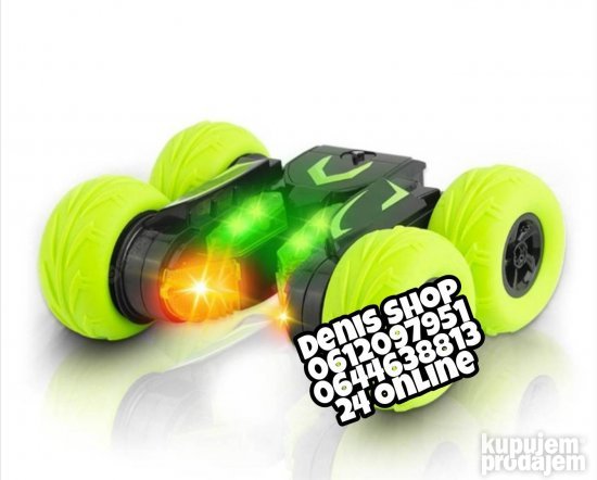 RC stunt car dvostrani auto akrobata