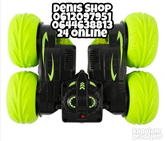 RC stunt car dvostrani auto akrobata