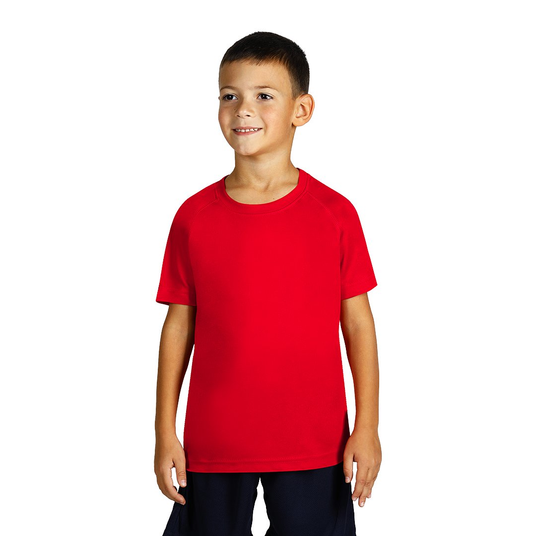 RECORD KIDS decja sportska majica sa raglan rukavima crvena