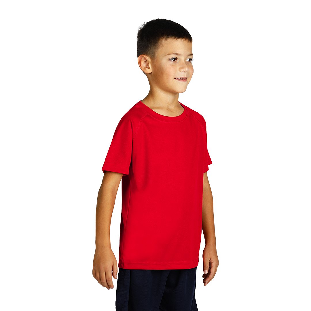 RECORD KIDS decja sportska majica sa raglan rukavima crvena