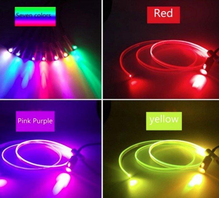 RGB LED Niti Ambijentalno osvetljenje enterijer automobila RGB LED Niti Ambijentalno osvetljenje enterijer automobila