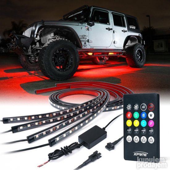 RGB LED osvetljenje za ispod auta