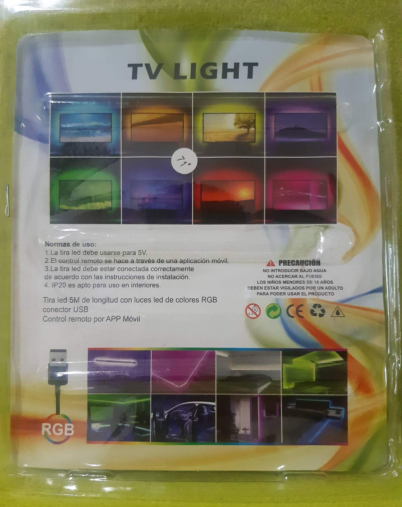 RGB LED traka USB 5m RGB LED traka USB 5m - Slika 6