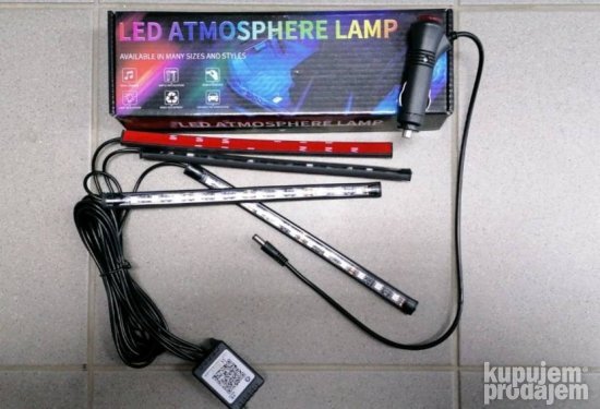 RGB LED traka za ambijent automobila - Slika 3