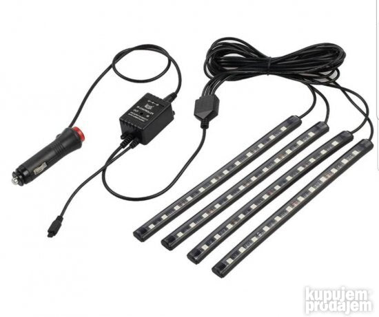 RGB Led ambijentno osvetljenje rgb osvetljenje za auto - Slika 3