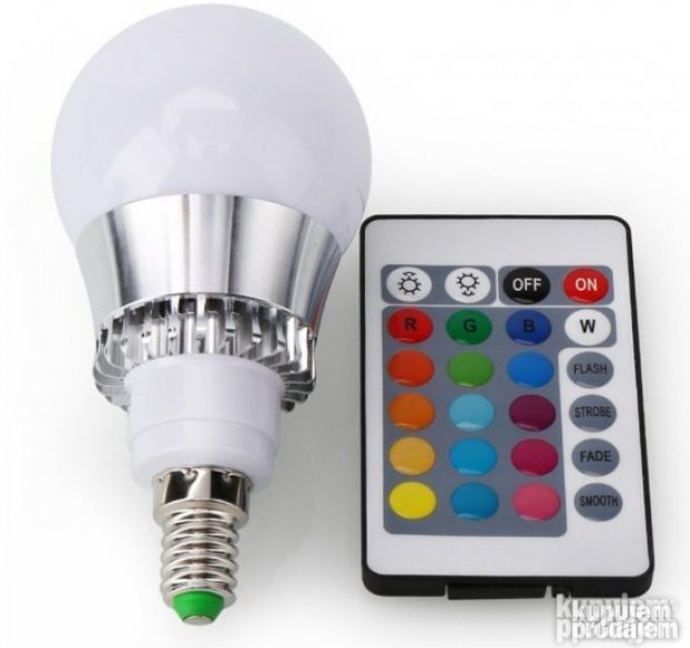 RGB Led sijalica LED RGB SIJALICA RGB Led sijalica