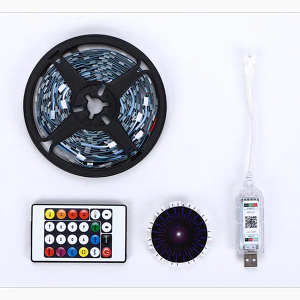 RGB bluetooth muzicka svetlosna traka - Slika 7