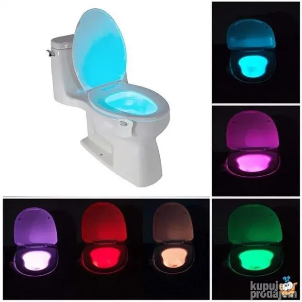 RGB lampa za WC solju RIS V
