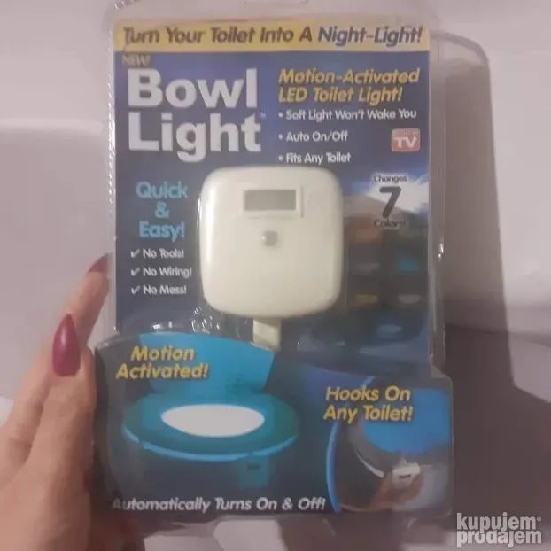 RGB lampa za WC solju RIS V - Slika 3