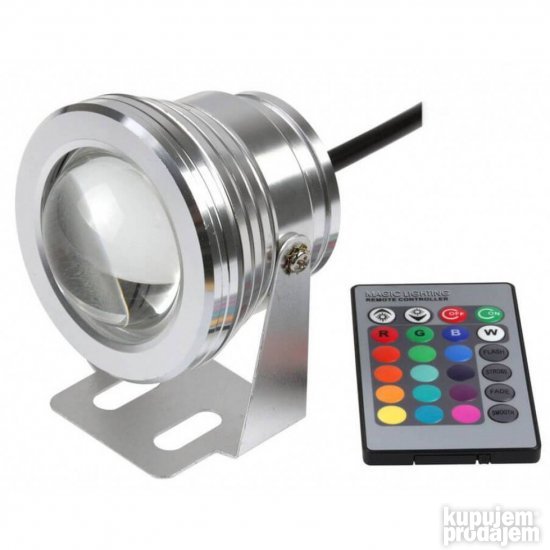 RGB reflektor za fontane i bazene IP67