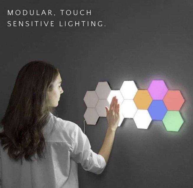 RGB svetla sa daljinskim upravljacem 6 komada RGB svetla sa daljinskim upravljacem 6 komada