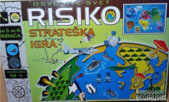 RIZIKO Drustvena igra riziko Riziko