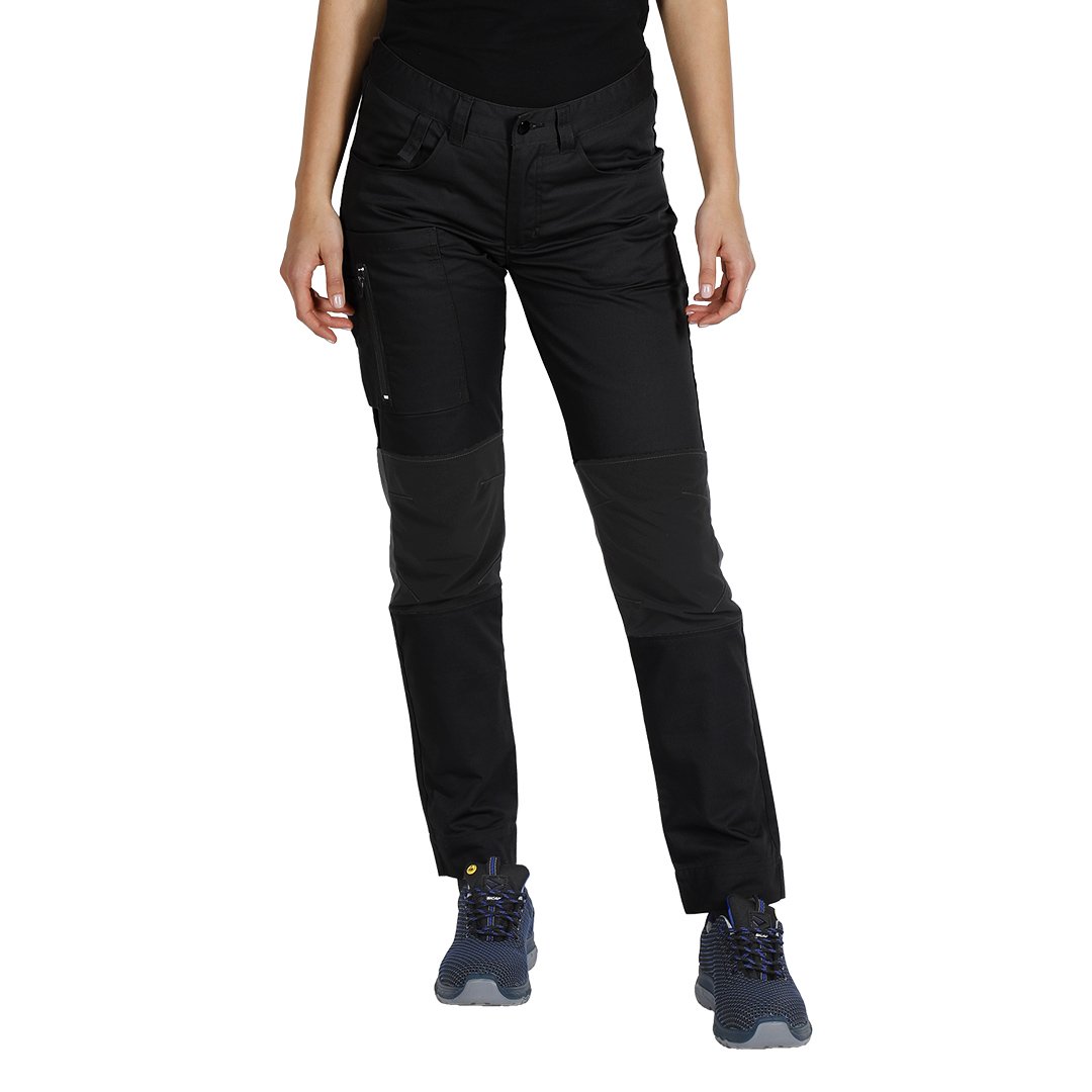 ROVER WOMEN elasticne radne pantalone crne