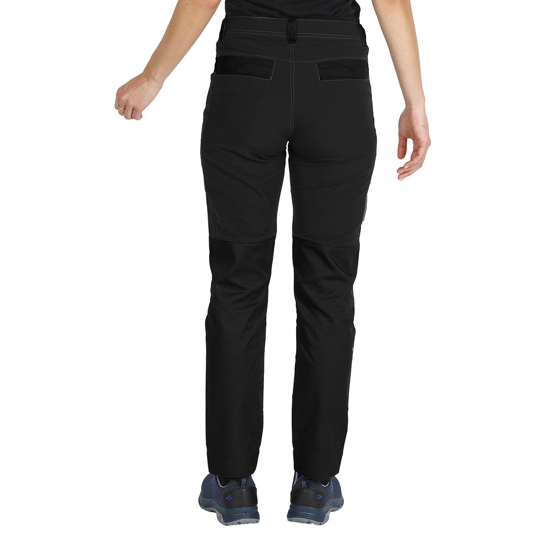 ROVER WOMEN elasticne radne pantalone crne - Slika 3
