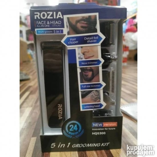 ROZIA 5u1 set za brijanje