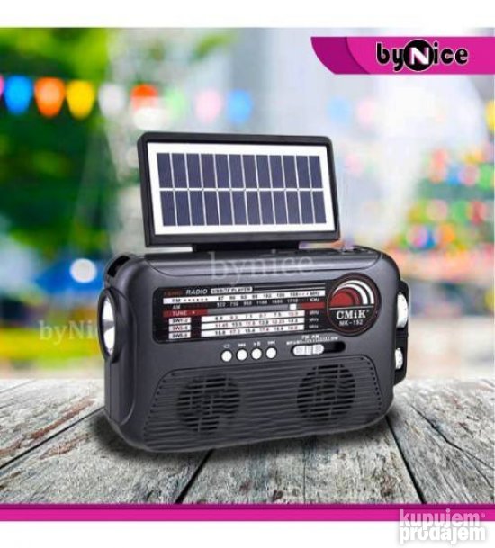 Radio CMIK MK 192 solarno punjenje