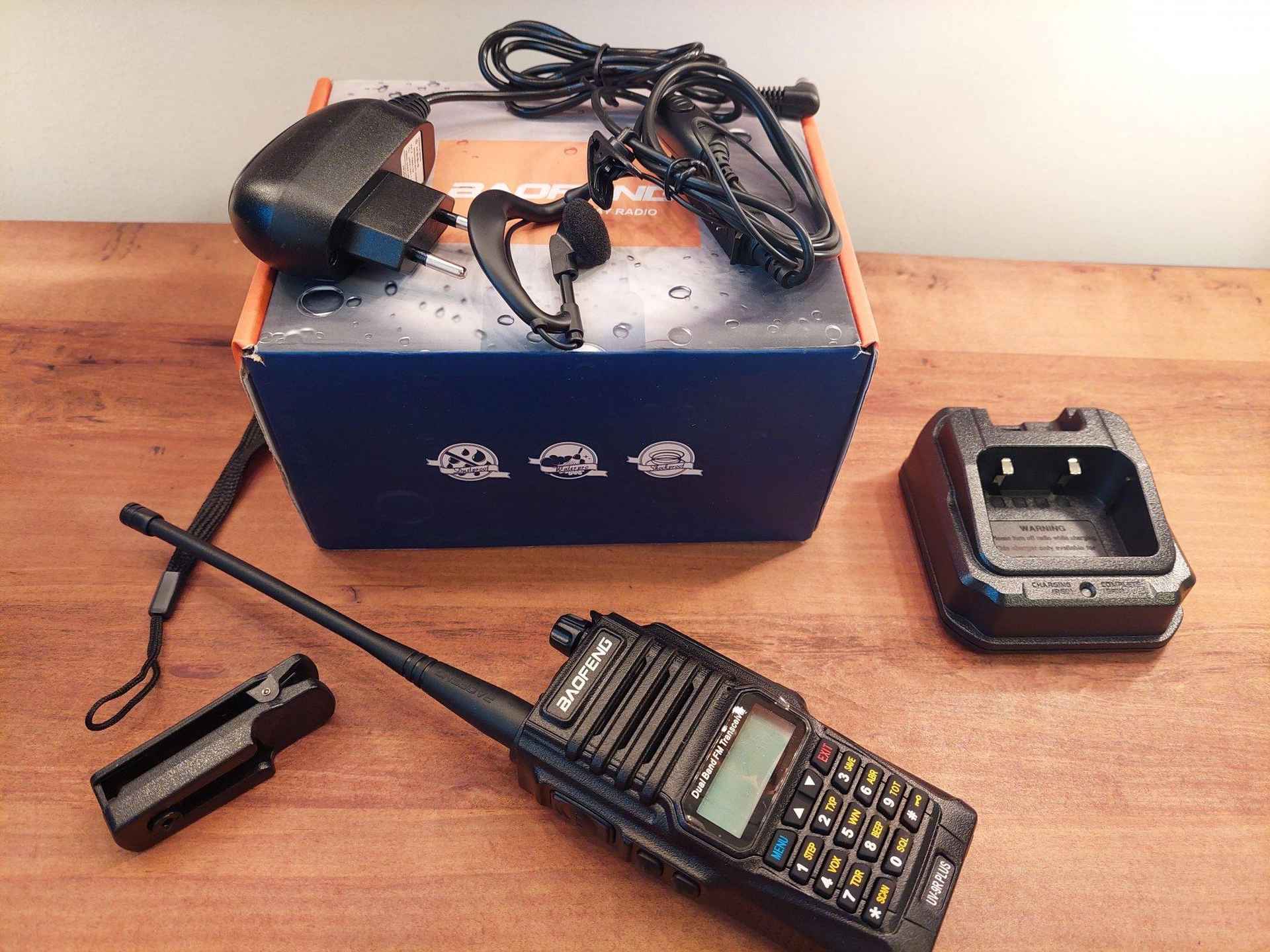Radio stanica Baofeng dual band UV 9R plus 15W