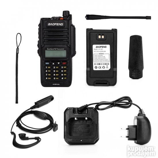 Radio stanice BAOFENG 9R plus 10w VODOOTPORNE - Slika 11