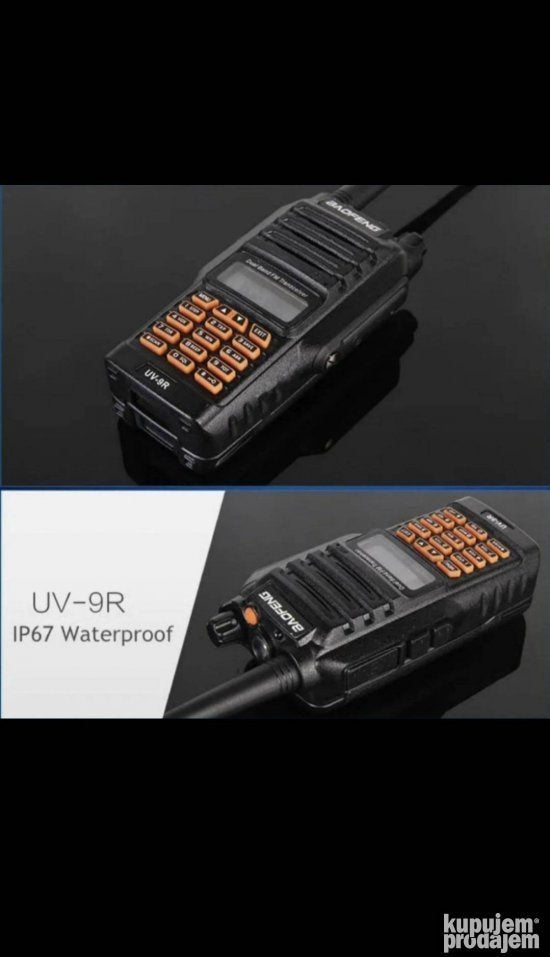 Radio stanice BAOFENG 9R plus 10w VODOOTPORNE - Slika 4