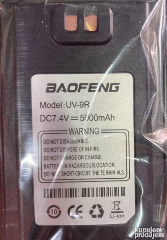 Radio stanice BAOFENG 9R plus 10w VODOOTPORNE - Slika 8