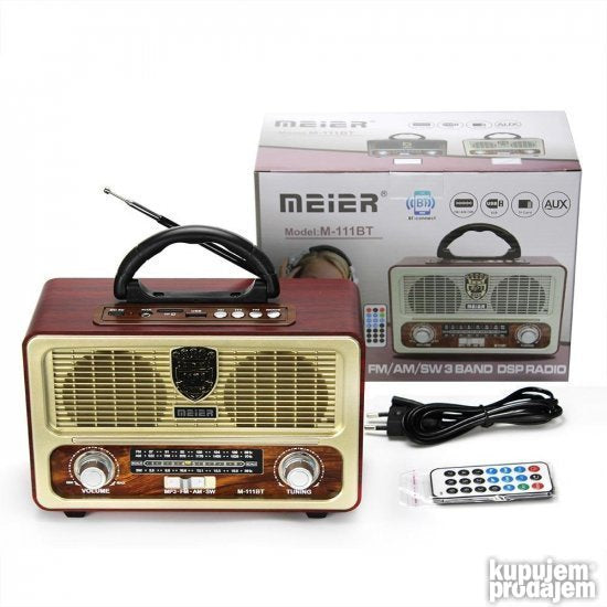 Radio u retro stilu M 111BT usb bluetooth fm