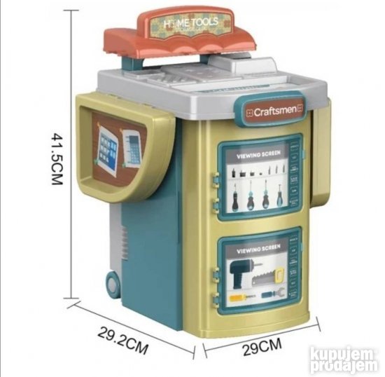 Radionica kofer 2u1 sa 47 delova - Slika 5