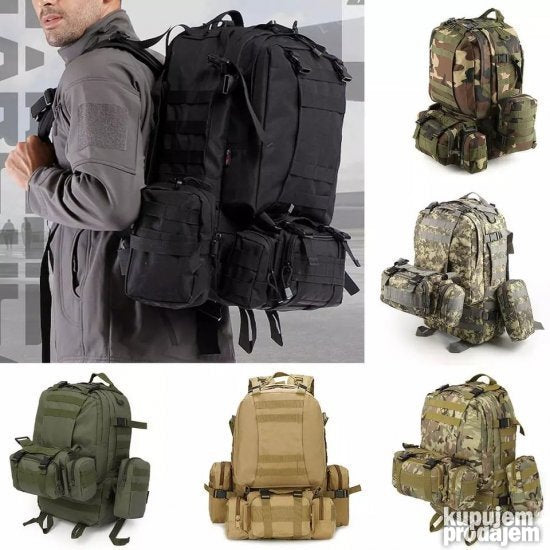 Ranac Takticki Army 50L - Slika 2