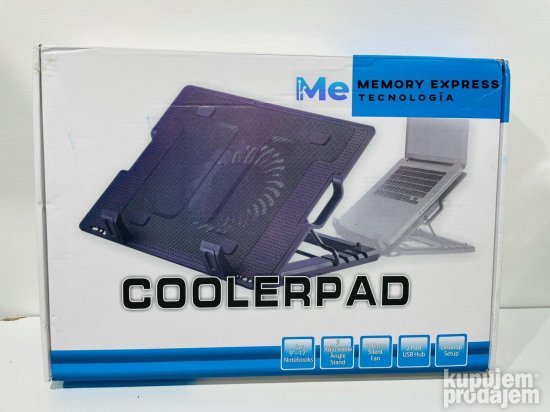 Rashladna podloga za laptop sa podesavanjem nagiba