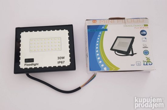 Reflektor Reflektor bez senzora 30w