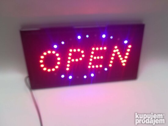 Reklama OPEN CLOSE LED