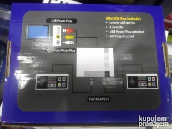 Retro konzola 3000 8bit igra i 2 dzojstika - Slika 4