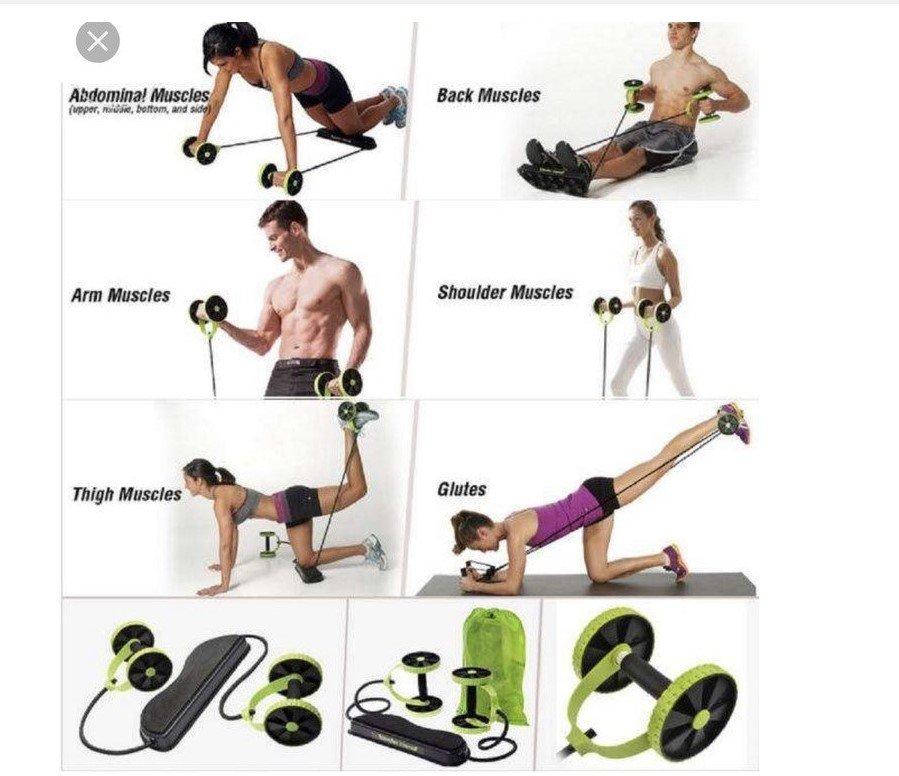 Revoflex extreme trenazer kucna teretana fitness Revoflex extreme trenazer kucna teretana fitness - Slika 3