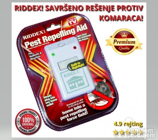 Ridex protiv stetocina buba komaraca