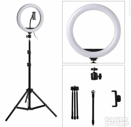 Ring Light 26cm Ring light sa stativom Svetleci prsten 10 - Slika 4