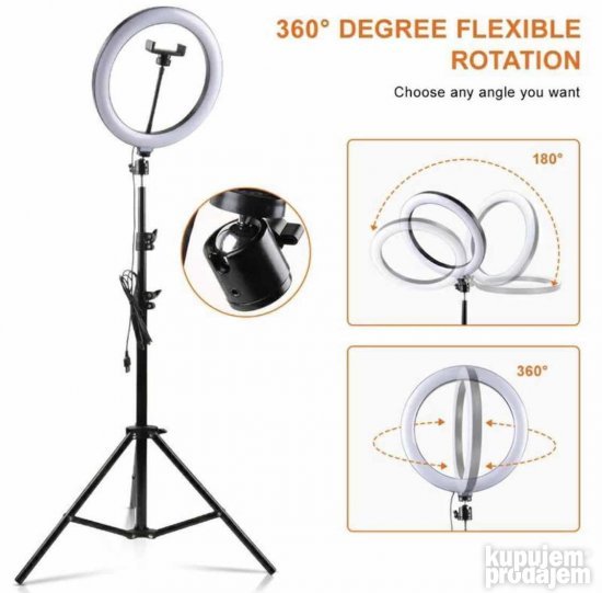 Ring Light sa postoljem 30cm - Slika 3