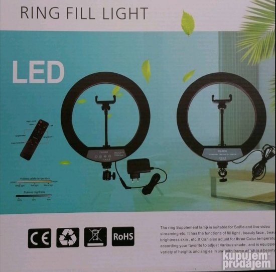 Ring fill light 12inch sa daljinskim