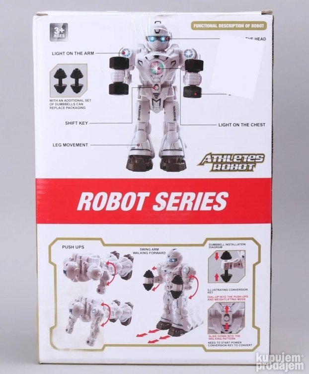 Robot Atleta Svemirski ratnik - Slika 4