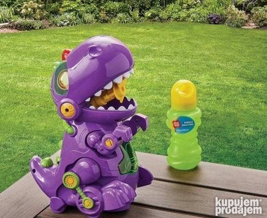 Robot dinosaurs ispaljivac baloncica od sapunice - Slika 3