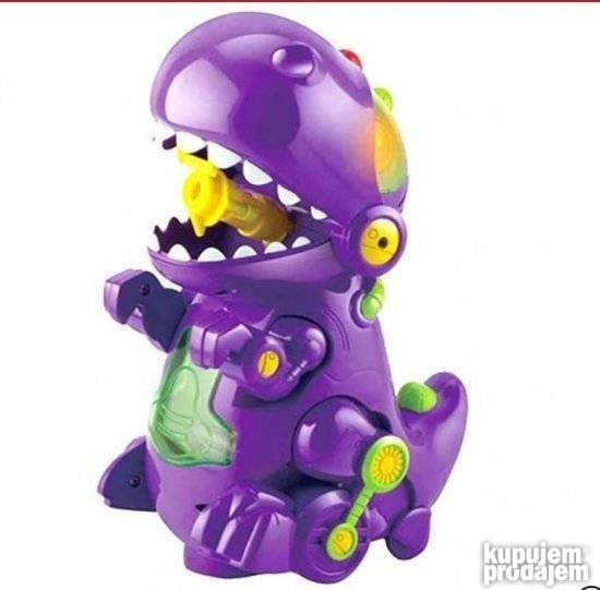 Robot dinosaurs ispaljivac baloncica od sapunice - Slika 5