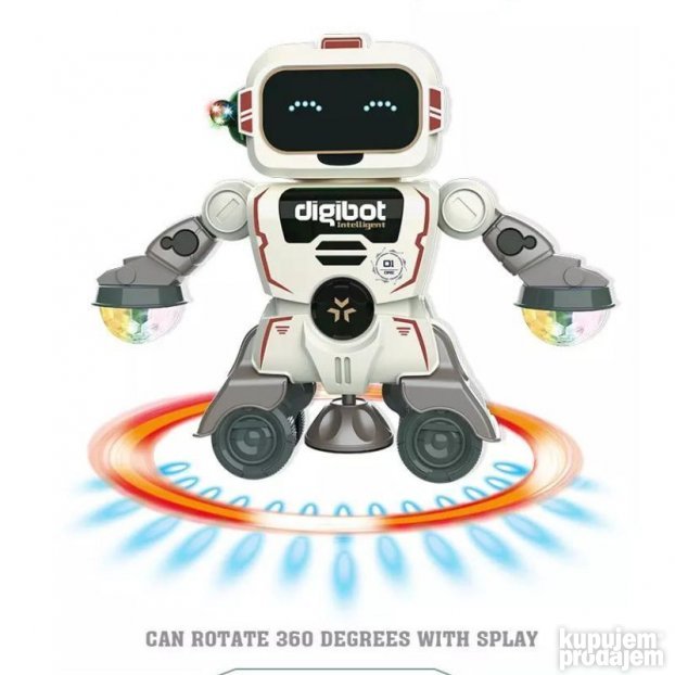 Robot igracka rotirajuci smart