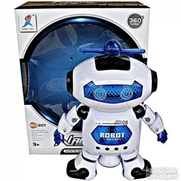 Robot koji plese i muzika ROBOT robot igracka igracka