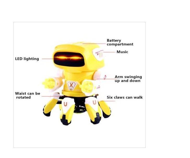 Robot oktopod okrece se 360 sa zvucnim efektima - Slika 3
